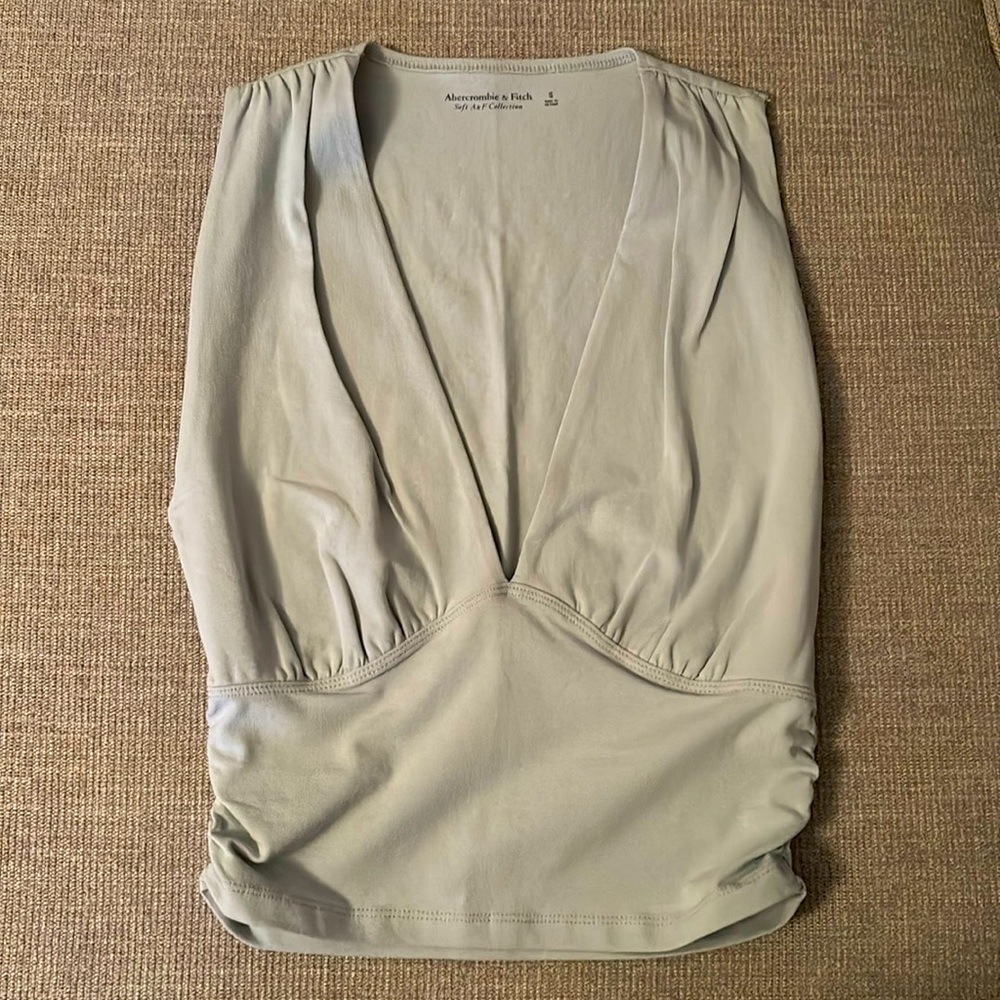 Green Abercrombie tank